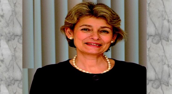 UNESCO's Director General, Irina Bokova